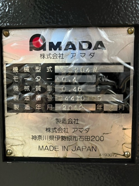 アマダ セットプレス SP30Ⅱ