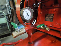 富士コンプレッサー ５ＨＰコンプレッサー Ｗ－３５