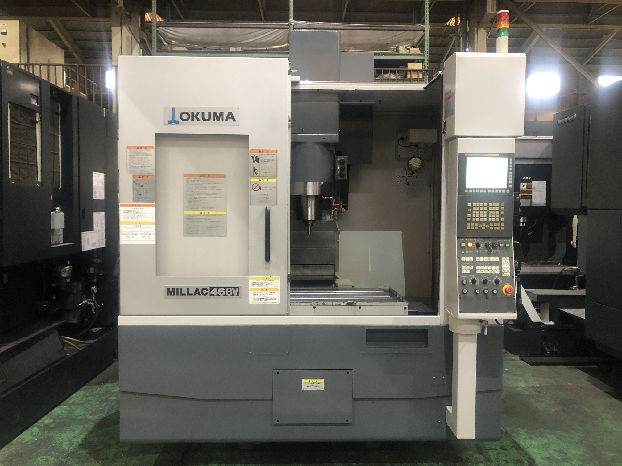 オークマ 立形マシニングセンター MILLAC468V
