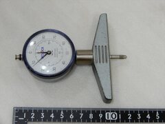 テクロック ダイヤルデプスゲージ 0～20㎜ DM-224