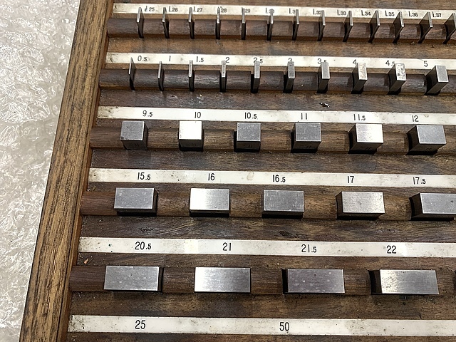 三井精機 ブロックゲージ