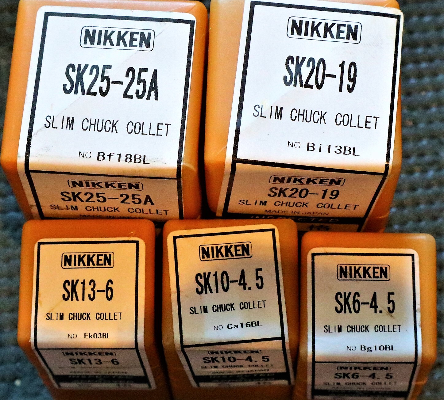 日研,NIKKEN スリムチャックコレット 5個　未使用