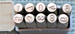 POINCONS A FRAPPER 刻印セット 4mm 0-9