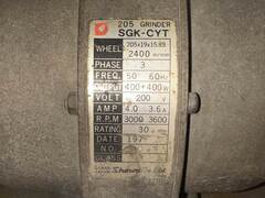 昭和電機 両頭グラインダー SGK-CYT