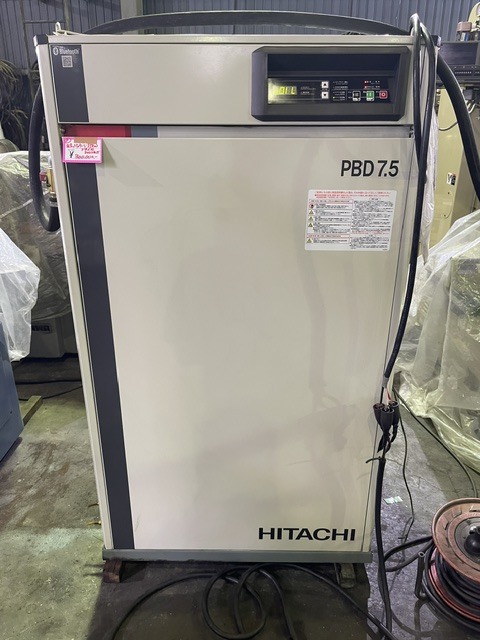 日立 HITACHI パッケージベビコンコンプレツサ PBD7.5MNB5