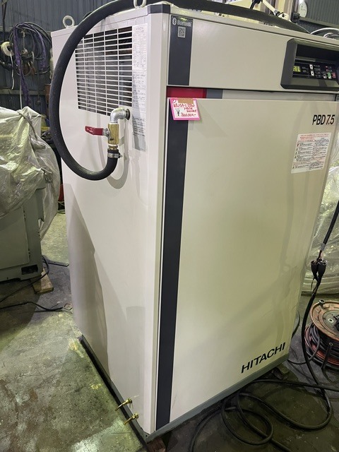 日立 HITACHI パッケージベビコンコンプレツサ PBD7.5MNB5