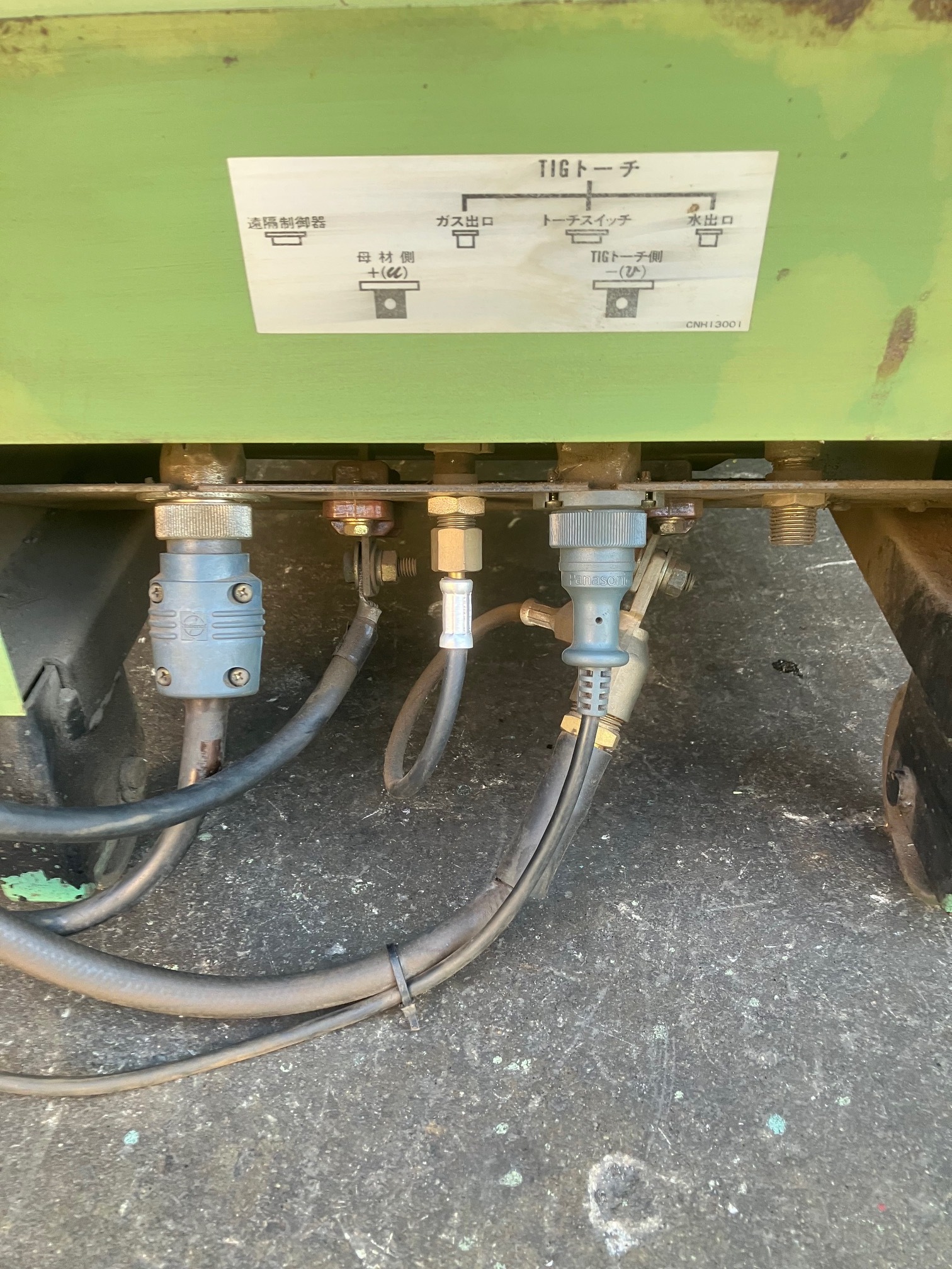 松下電器（パナ）ナショナル ティグ溶接機（ＴＩＧ溶接機）アルゴン WP-200（YC-200TWSP-4）