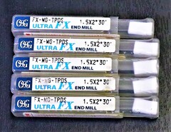 OSG エンドミル FX-MG-TPDS 1.5×2°30　5個　未使用