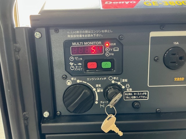 デンヨー 防音型インバータ発電機 GE-3800SS-Ⅳ 3.8kVA | マシンライフ