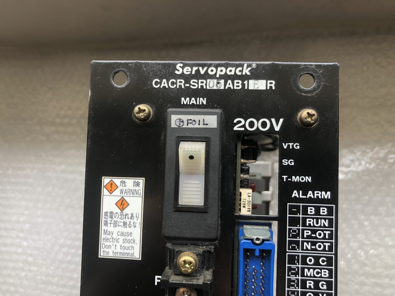 YASKAWA CACR-JU084AEA02サーボパック　安川　コンバータ 安川電機 YASKAWA ELECTRIC サーボパック SERVOPACK CACR-SR07AC1ER