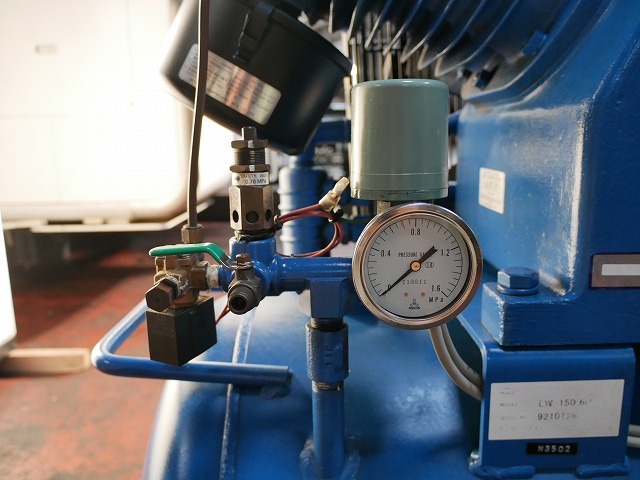 明治機械製作所 レシプロコンプレッサー LW-150 6P