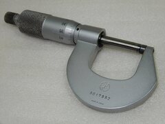 ミツトヨ 外側マイクロメーター 0～25㎜ 0～25㎜