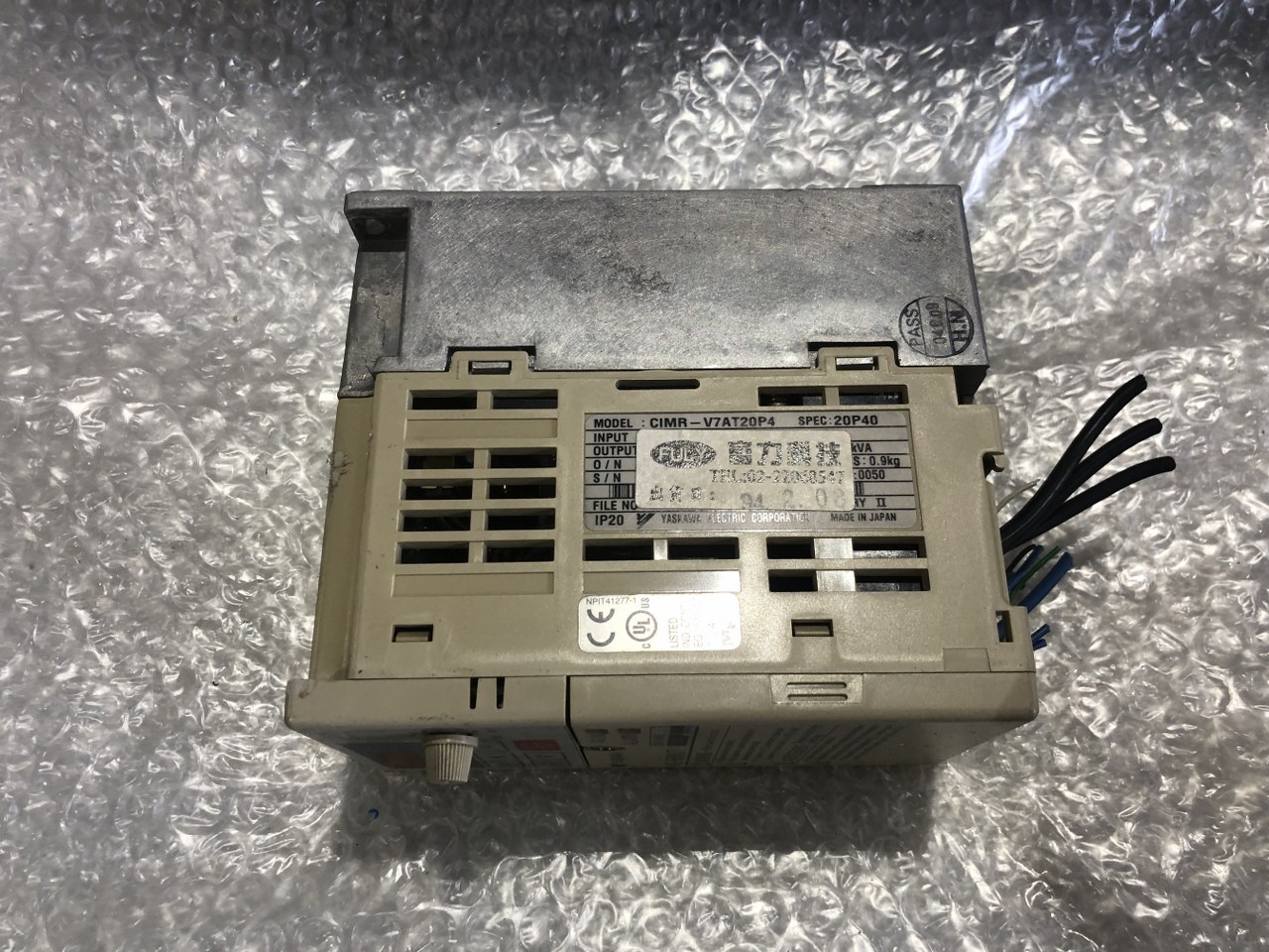 安川電機 YASKAWA ELECTRIC インバーター VS-606V7