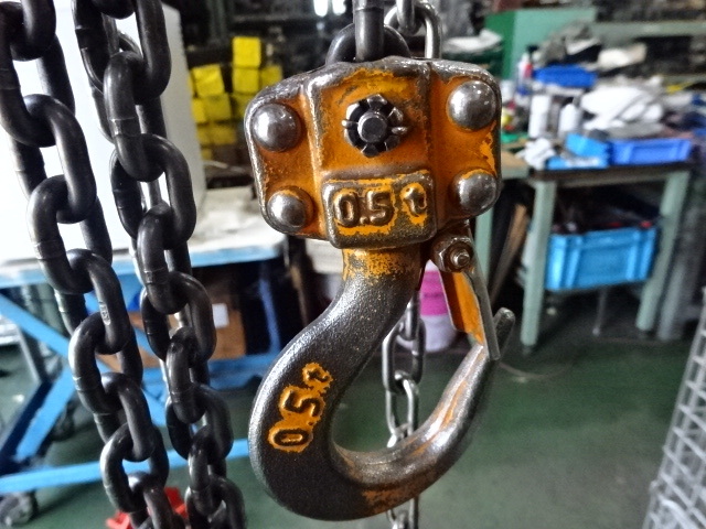 キトー 0.5手動チェーンブロック 1/2TON