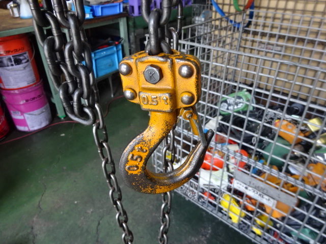 キトー 0.5手動チェーンブロック 1/2TON