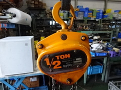 キトー 0.5手動チェーンブロック 1/2TON