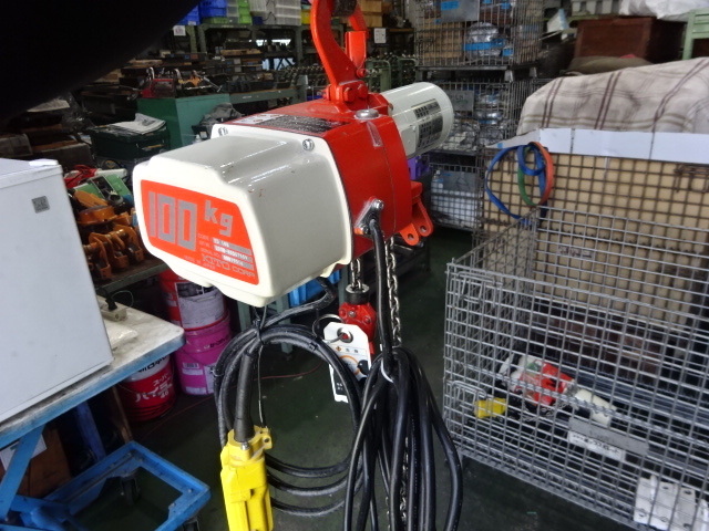 キトー 0.1電動チェーンブロック ED-10S