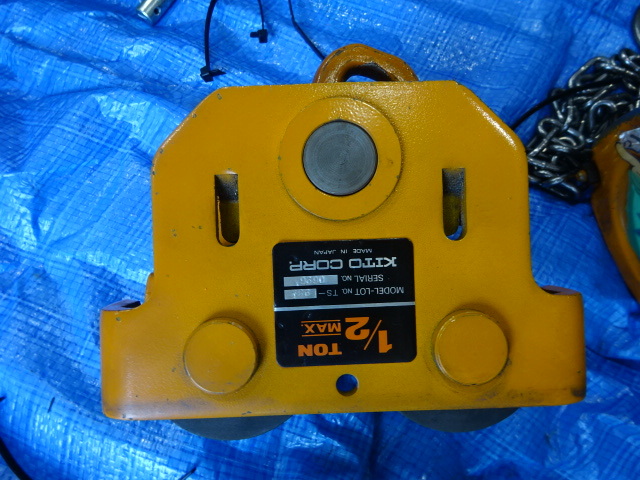 キトー 0.5手動チェーンブロック 1/2TON