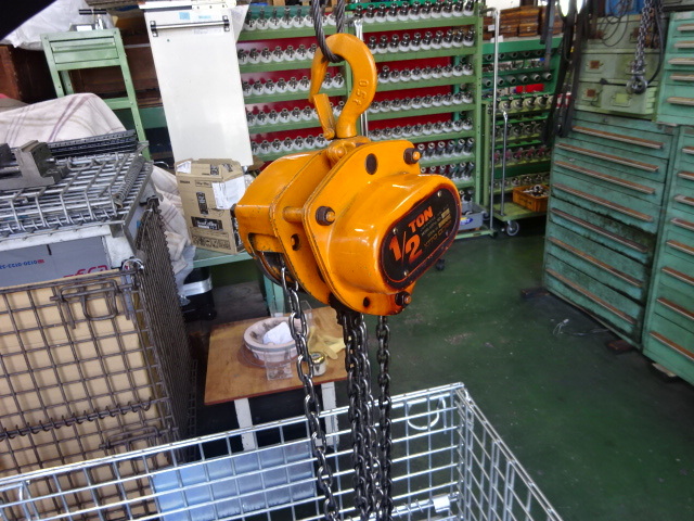 キトー 0.5手動チェーンブロック 1/2TON