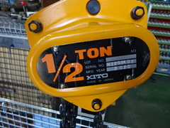 キトー 0.5手動チェーンブロック 1/2TON