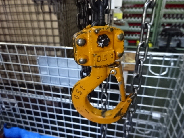 キトー 0.5手動チェーンブロック 1/2TON