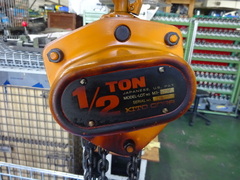 キトー 0.5手動チェーンブロック 1/2TON
