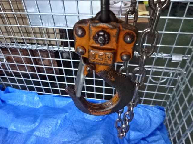 キトー 0.5手動チェーンブロック 1/2TON