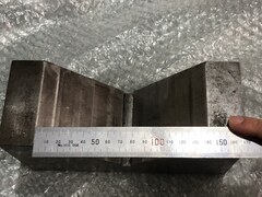 Vブロック W200xD78xH100mm