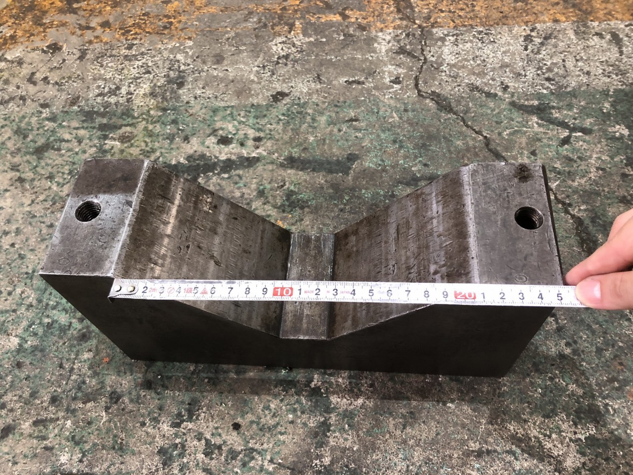 Vブロック W300xD90xH150mm