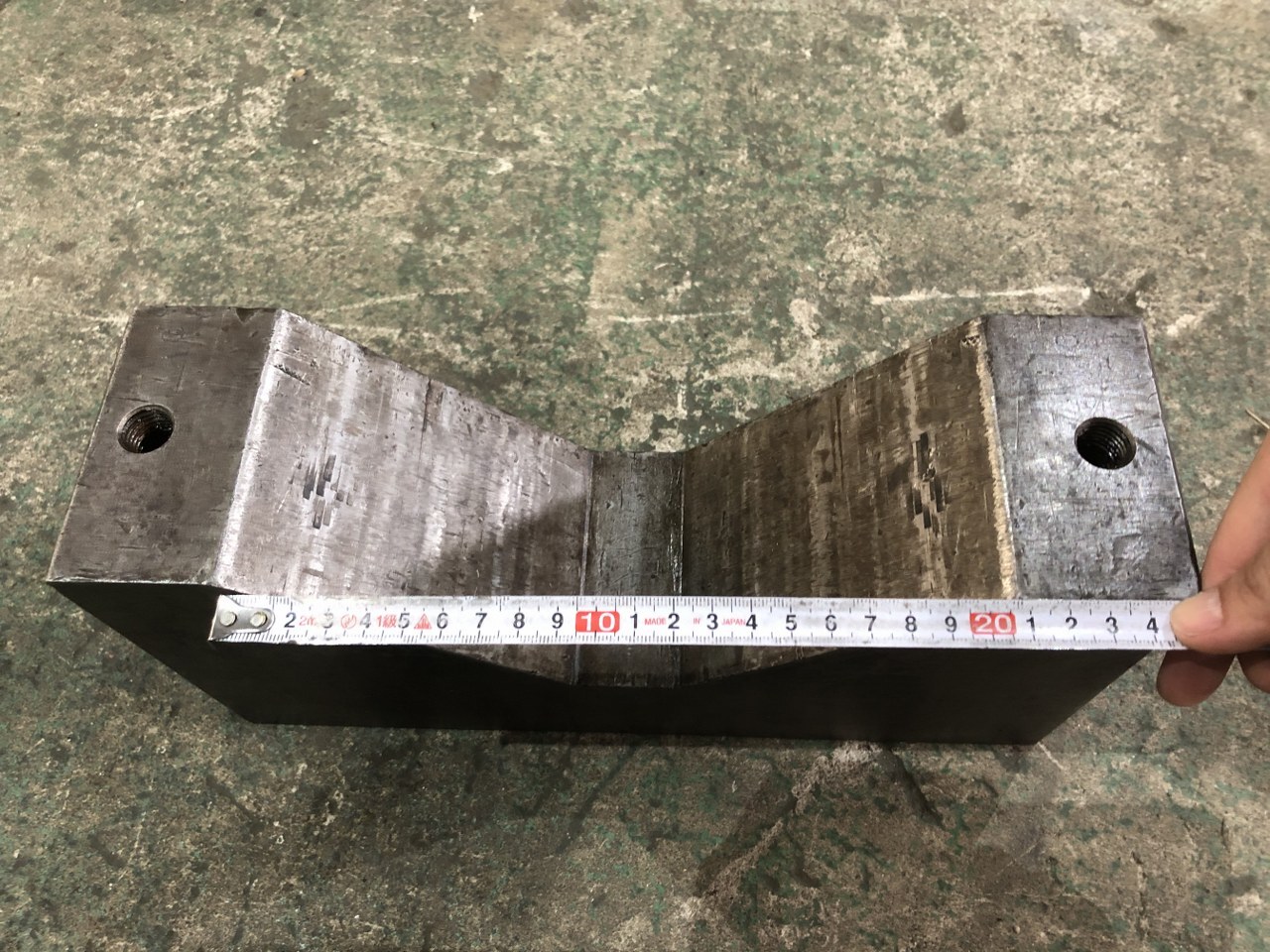 Vブロック W300xD90xH150mm