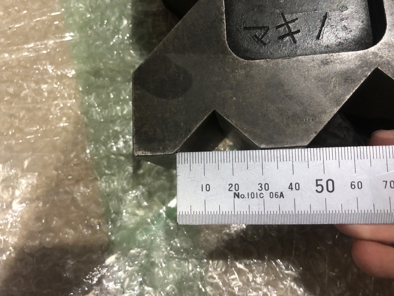 X形Vブロック W120xD120xH55mm