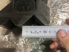 X形Vブロック W120xD120xH55mm