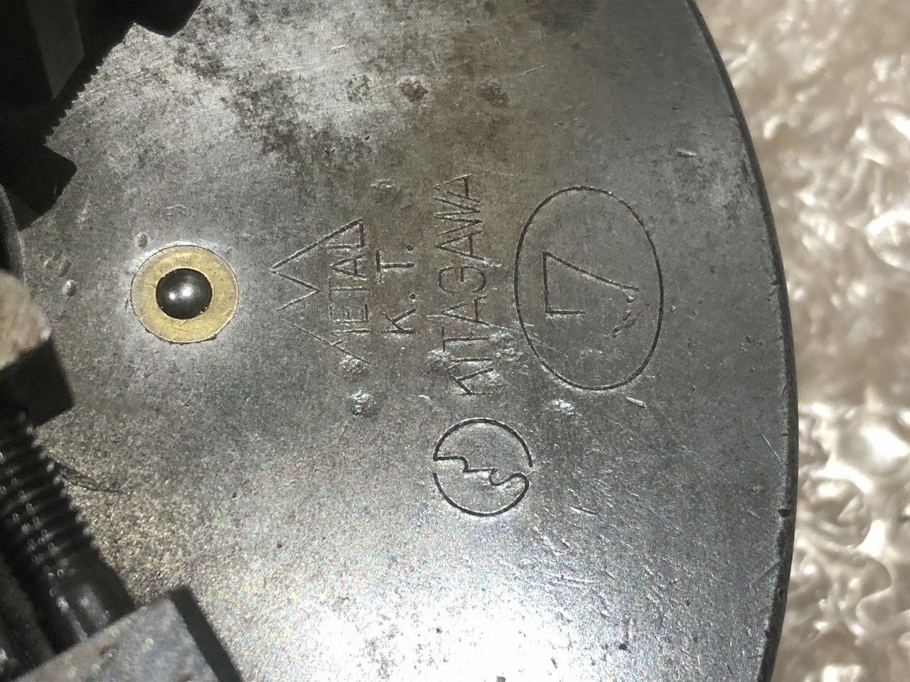 北川鉄工所/KITAGAWA 3爪スクロールチャック φ190　ハンドルなし