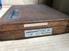 NSK/日本精工 マイクロメータ 【マイクロメータ】TS 01-M