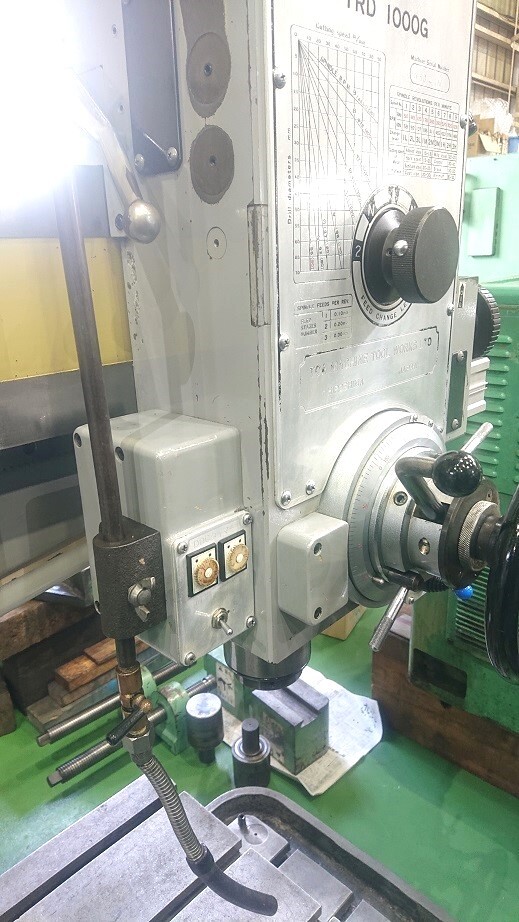 東亜機械製作所 ラジアルボール盤 TRD-1000G