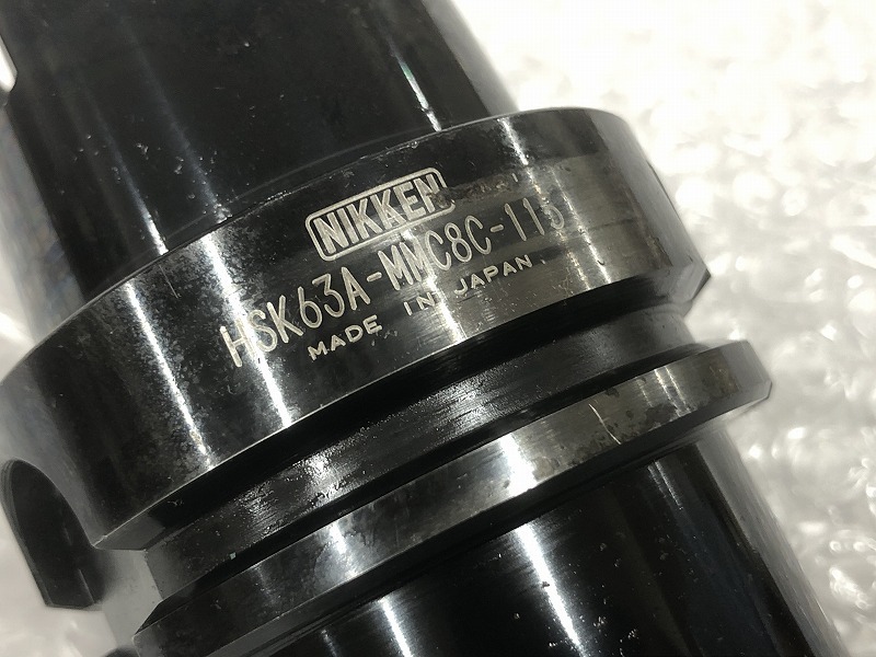 日研工作所｜NIKKEN ミニミニチャック 高速回転 HSK63A-MMC8C-115