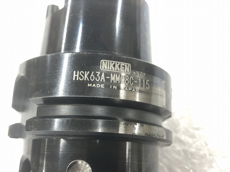 日研工作所｜NIKKEN ミニミニチャック 高速回転 HSK63A-MMC8C-115