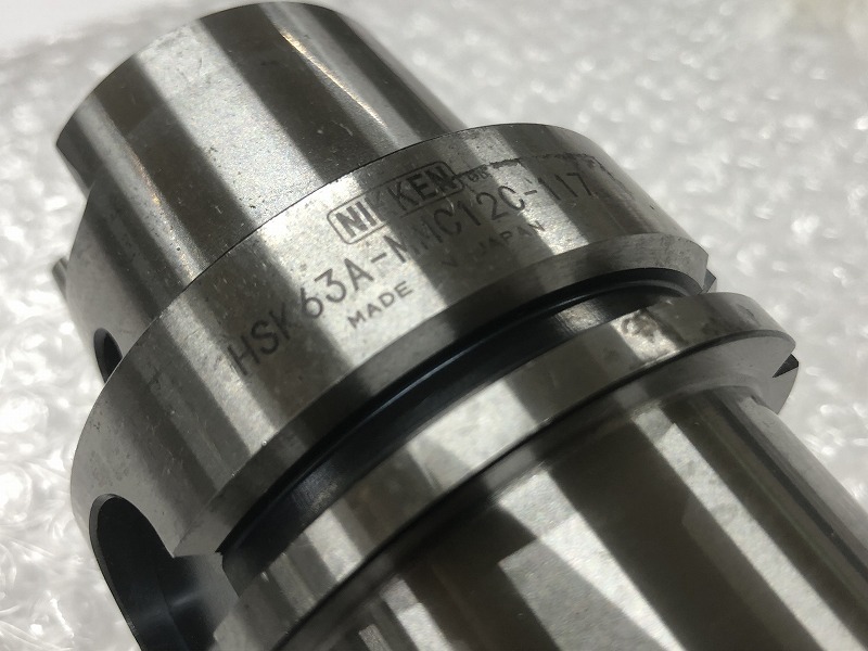 日研工作所|NIKKEN ミニミニチャック 高速回転 HSK63A-MMC12C-117
