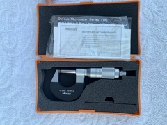 ミツトヨ 直進式ミクロンマイクロメーター OMV-25