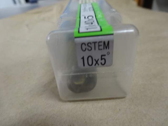 栄工舎 超硬ソリッドテーパーミディアムエンドミル CSTEM(未使用品)