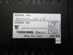安川電機 YASKAWA ELECTRIC Motionpack-110 RUF005-671-5 【検品済み】