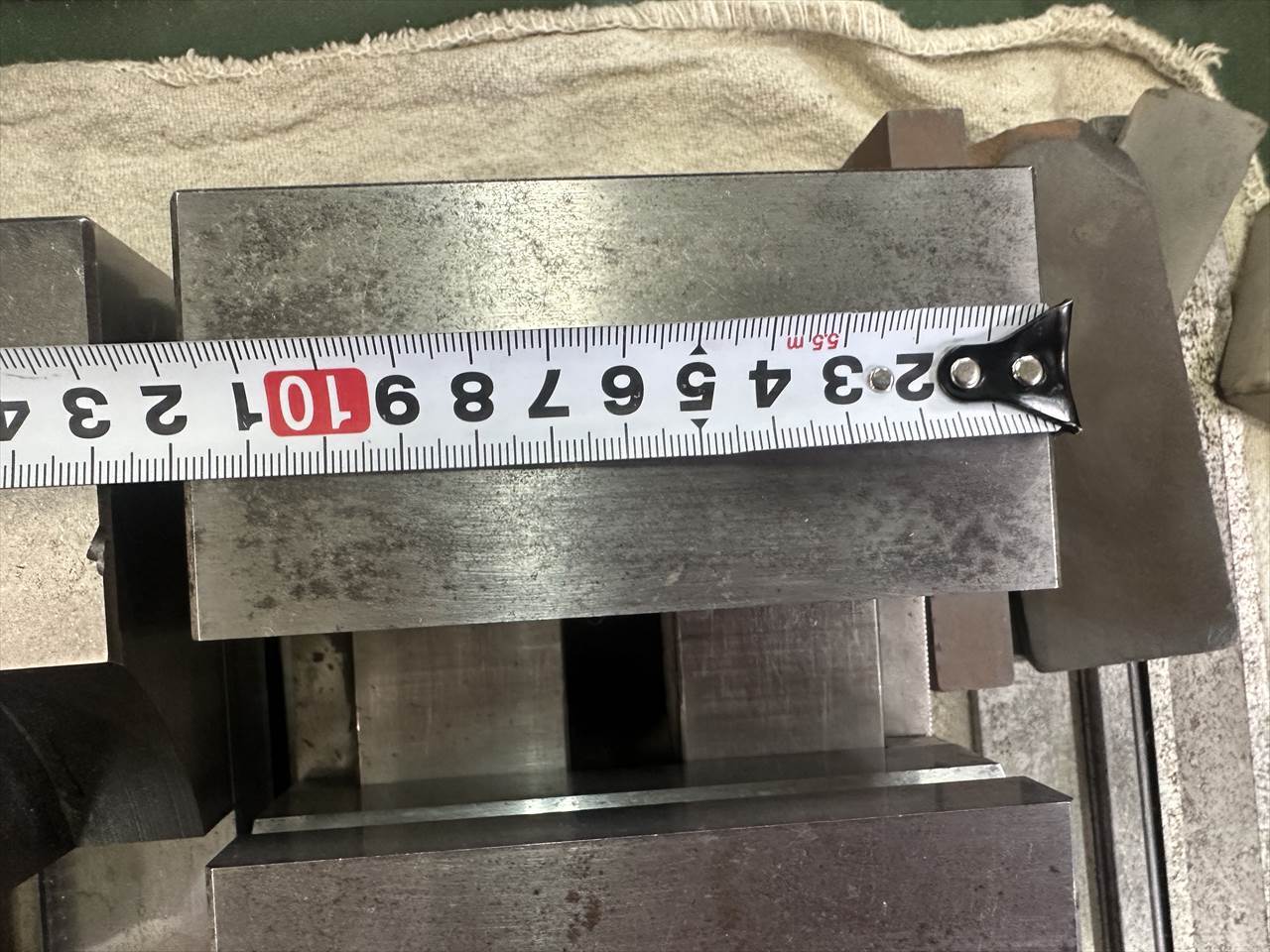 精密バイス 口幅120mm