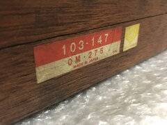 ミツトヨ/Mitutoyo 外側マイクロメータ 103-147　OM-275