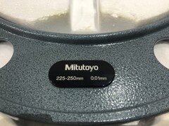 ミツトヨ/Mitutoyo 外側マイクロメータ 測定範囲：225-250mm