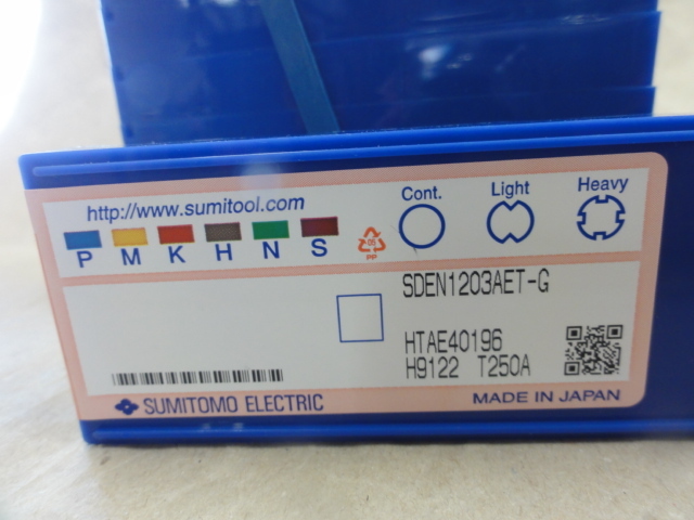 住友電工 チップ（10ケース） SDEN1203AET-G