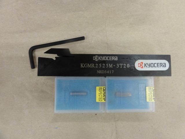 京セラ 深溝入れホルダー KGMR2525M-3T20