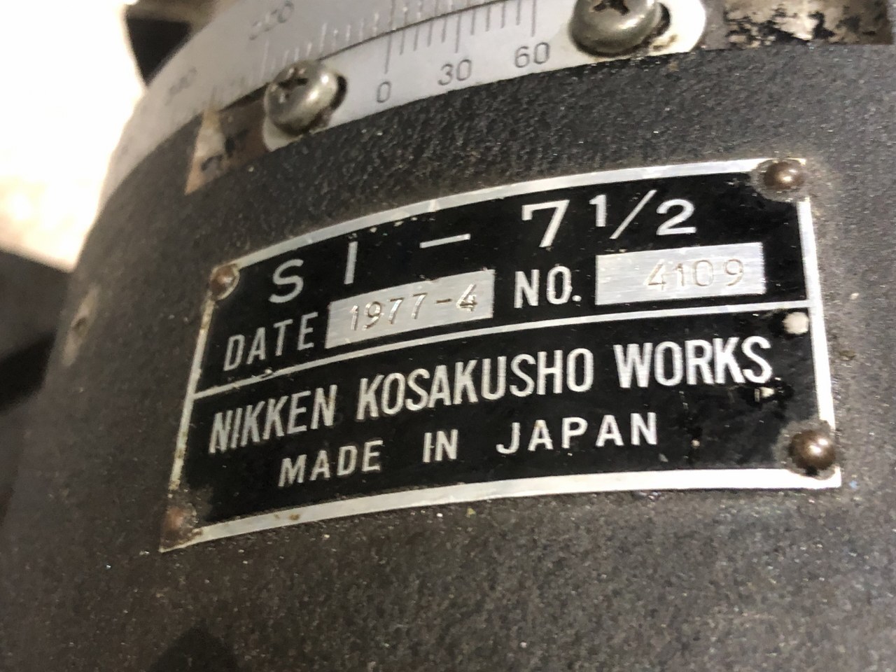 日研/NIKKEN インデックス SI-7　1/2