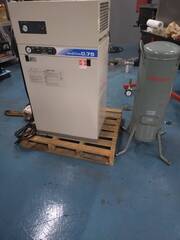 日立産機システム 0.75ｋｗコンプレッサー PBD-0.75PSJ6