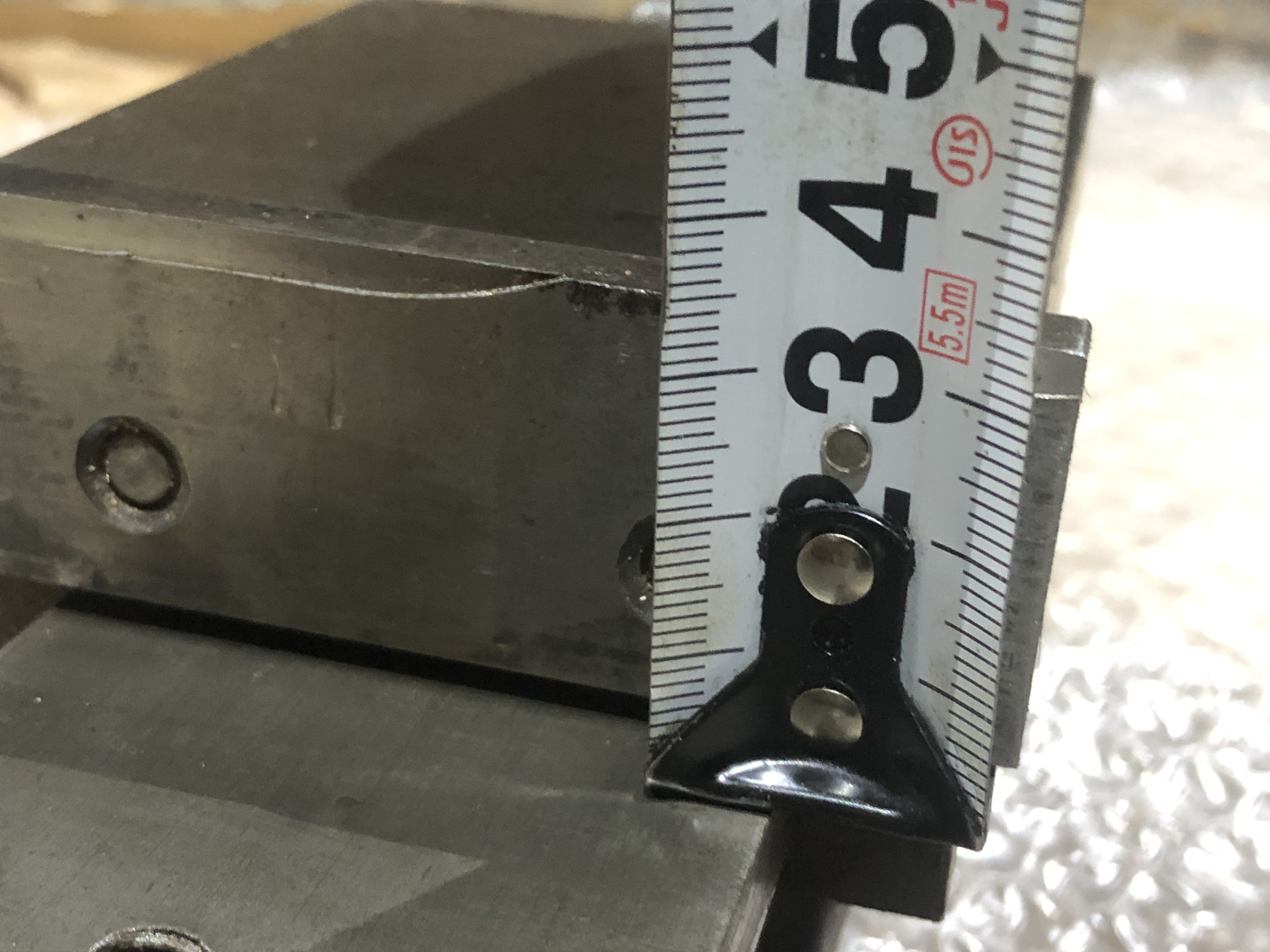 K.K.K. バイス 口幅90mm　口高35mm　口開80mm