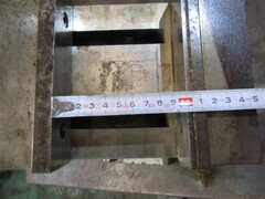 不明 バイス 口幅155mm　口高40mm　口開100mm